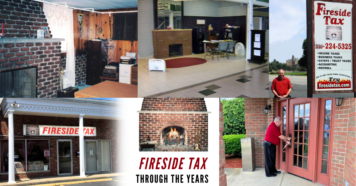 Fireside Tax Through the years